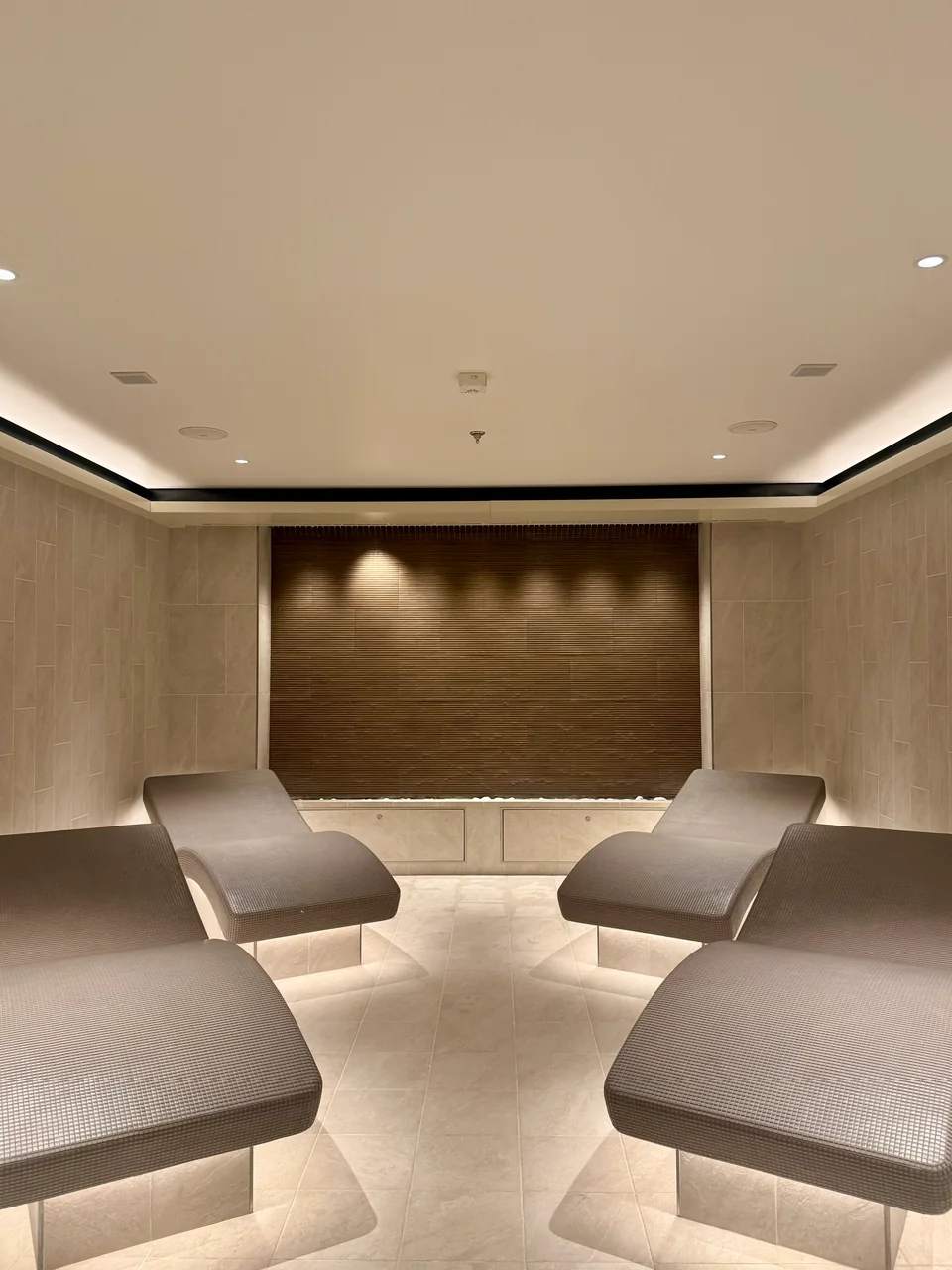 Sedute dell’area benessere